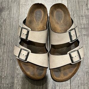 Birkenstock sandals tan